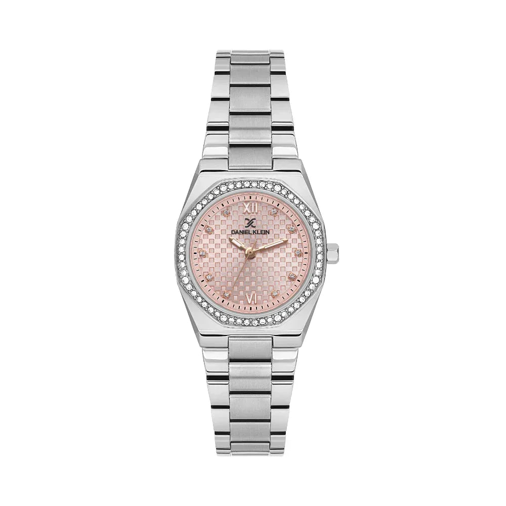 Daniel Klein Premium Silver Stainless Steel Watch for Women DK.1.14099-2 - Daniel Klein Saudi Arabia
