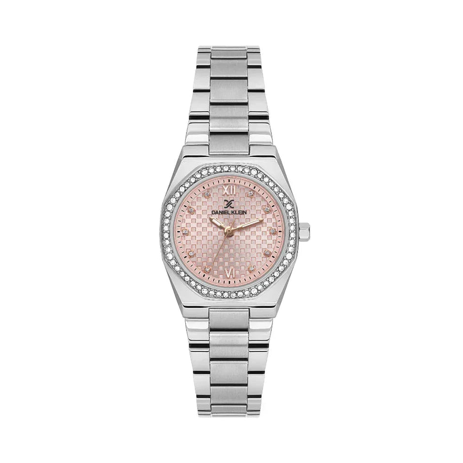 Daniel Klein Premium Silver Stainless Steel Watch for Women DK.1.14099-2 - Daniel Klein Saudi Arabia