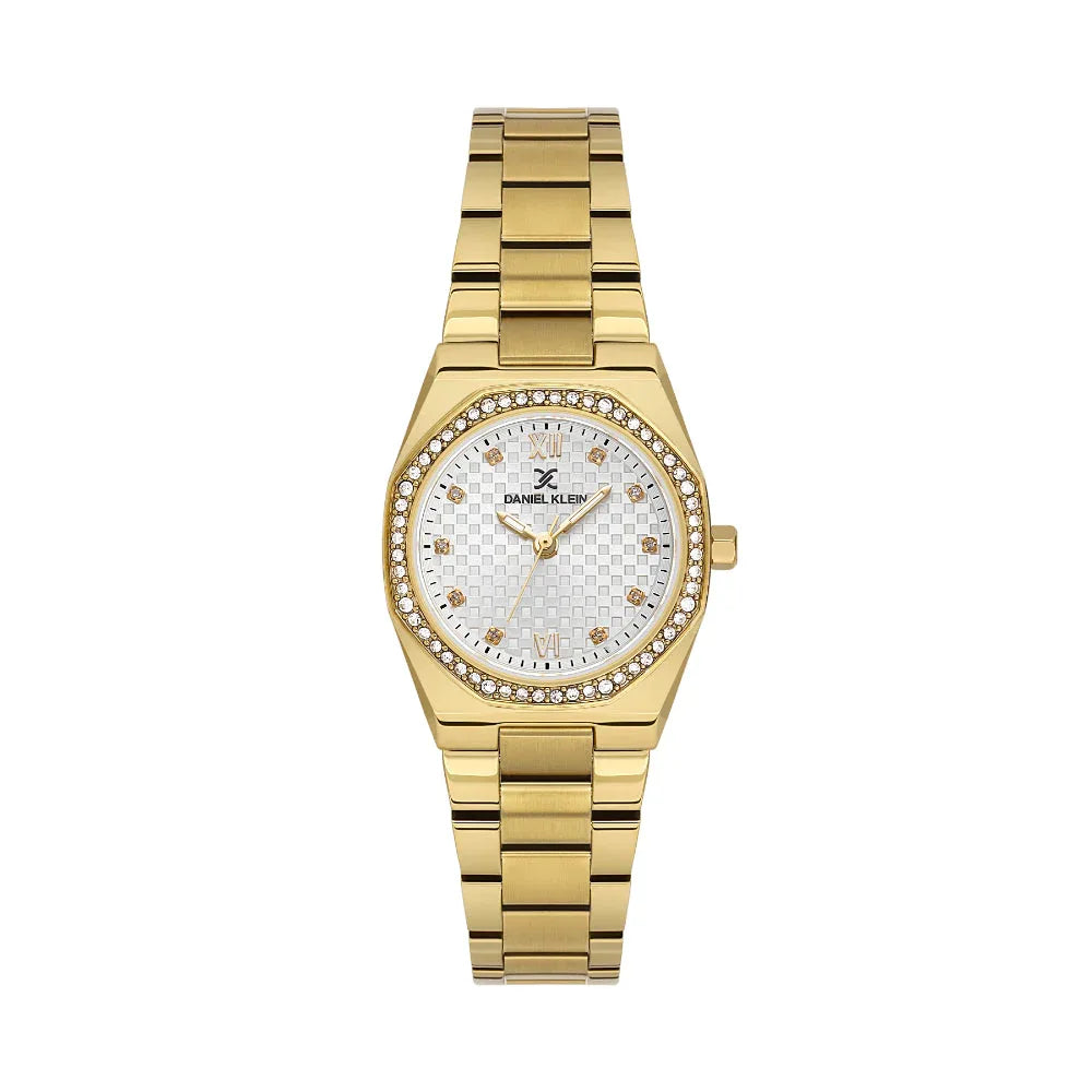 Daniel Klein Premium Gold Stainless Steel Watch for Women DK.1.14099-3 - Daniel Klein Saudi Arabia