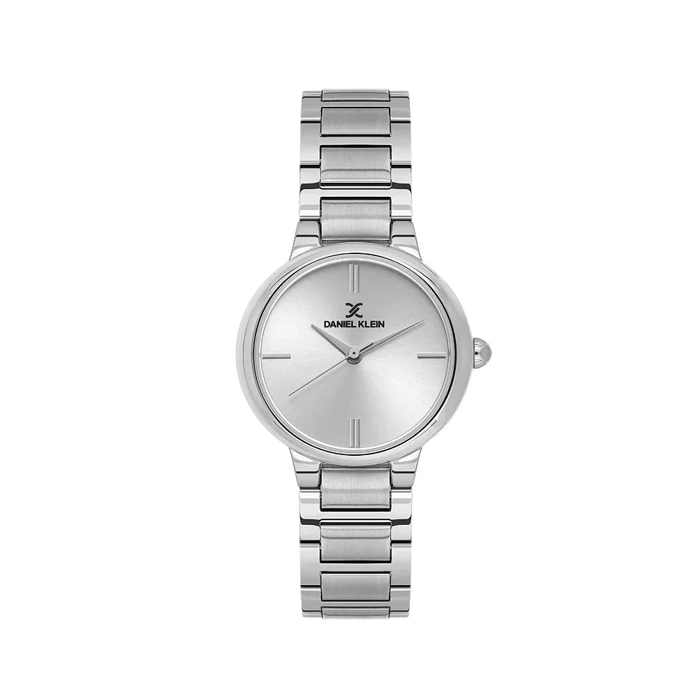 Daniel Klein Premium Silver Stainless Steel Watch for Women DK.1.14100-1 - Daniel Klein Saudi Arabia