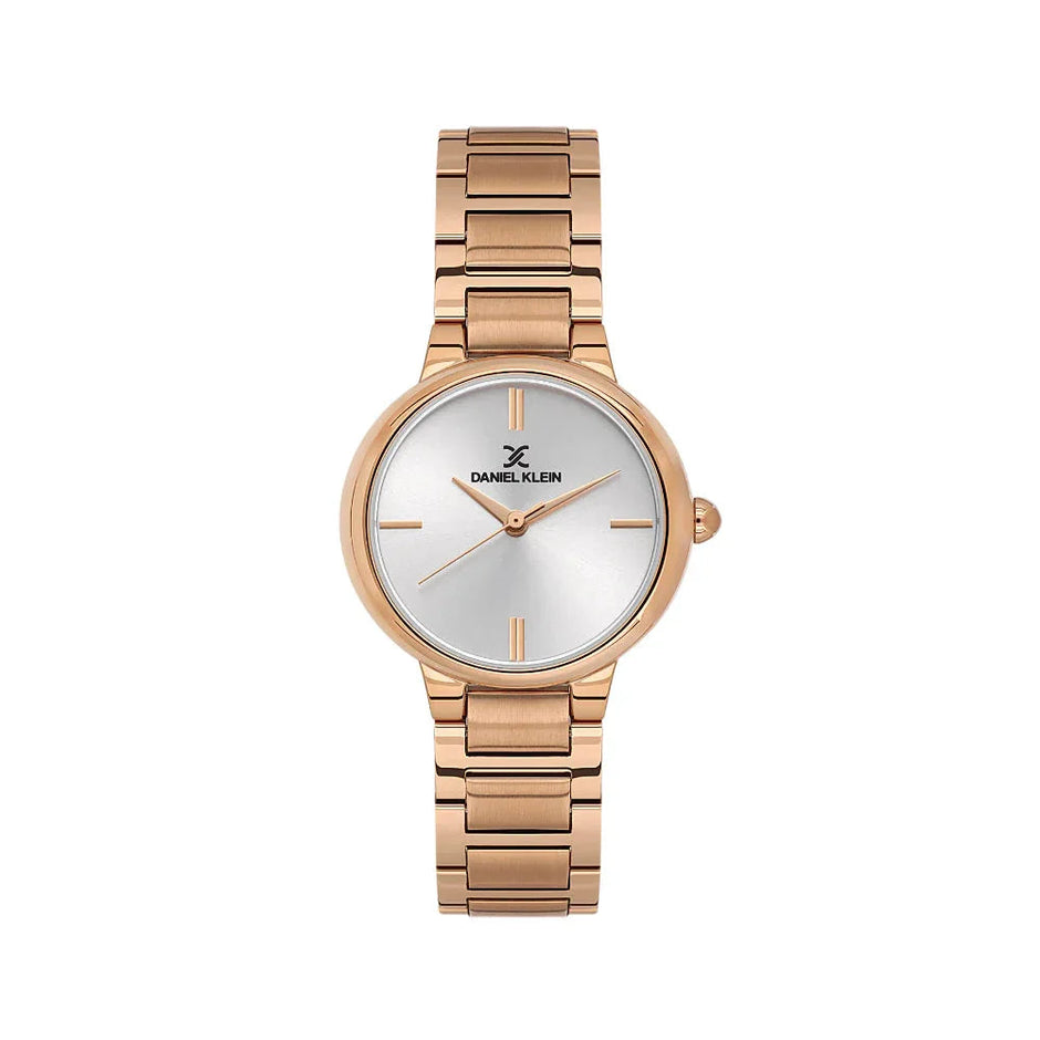 Daniel Klein Premium Rose Gold Stainless Steel Watch for Women DK.1.14100-6 - Daniel Klein Saudi Arabia