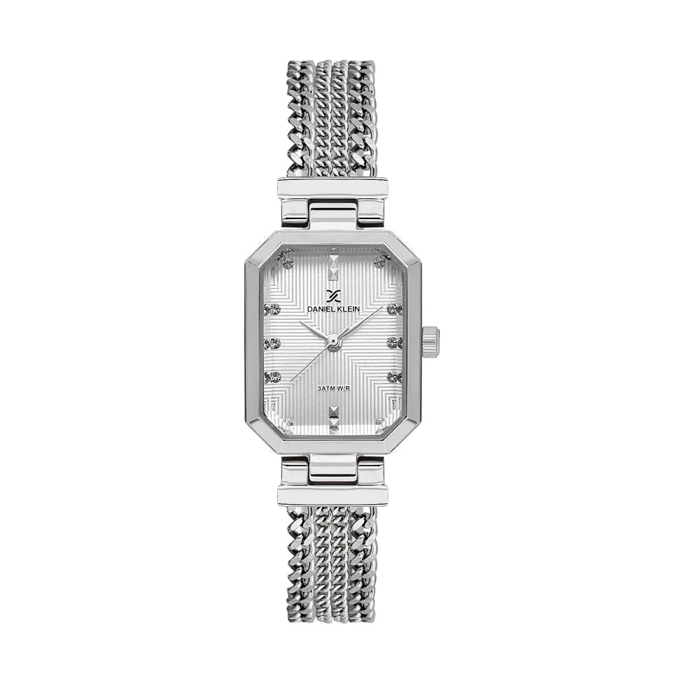 Daniel Klein Premium Silver Stainless Steel Watch for Women DK.1.14103-1 - Daniel Klein Saudi Arabia