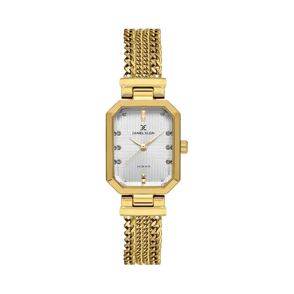 Daniel Klein Premium Gold Stainless Steel Watch for Women DK.1.14103-4 - Daniel Klein Saudi Arabia