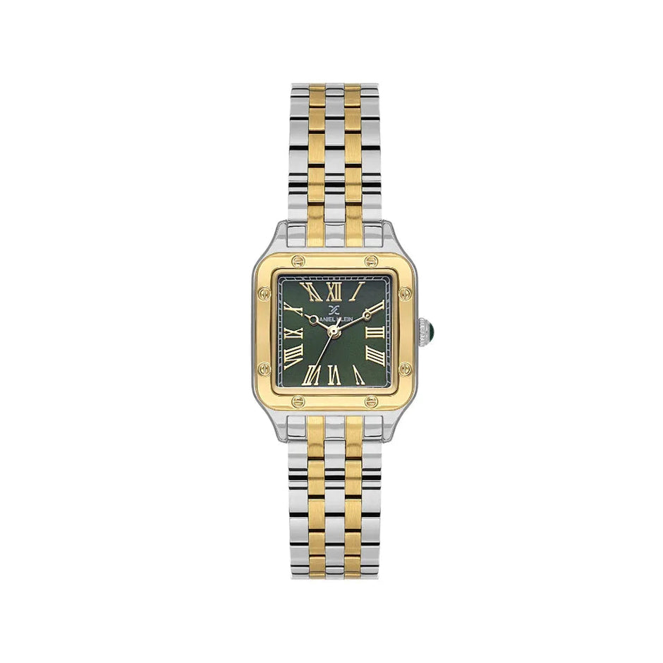 Daniel Klein Premium Silver and Gold Stainless Steel Watch for Women DK.1.14104-5 - Daniel Klein Saudi Arabia