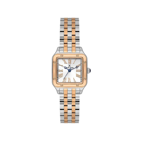 Daniel Klein Premium Silver and Rose Gold Stainless Steel Watch for Women DK.1.14104-7 - Daniel Klein Saudi Arabia