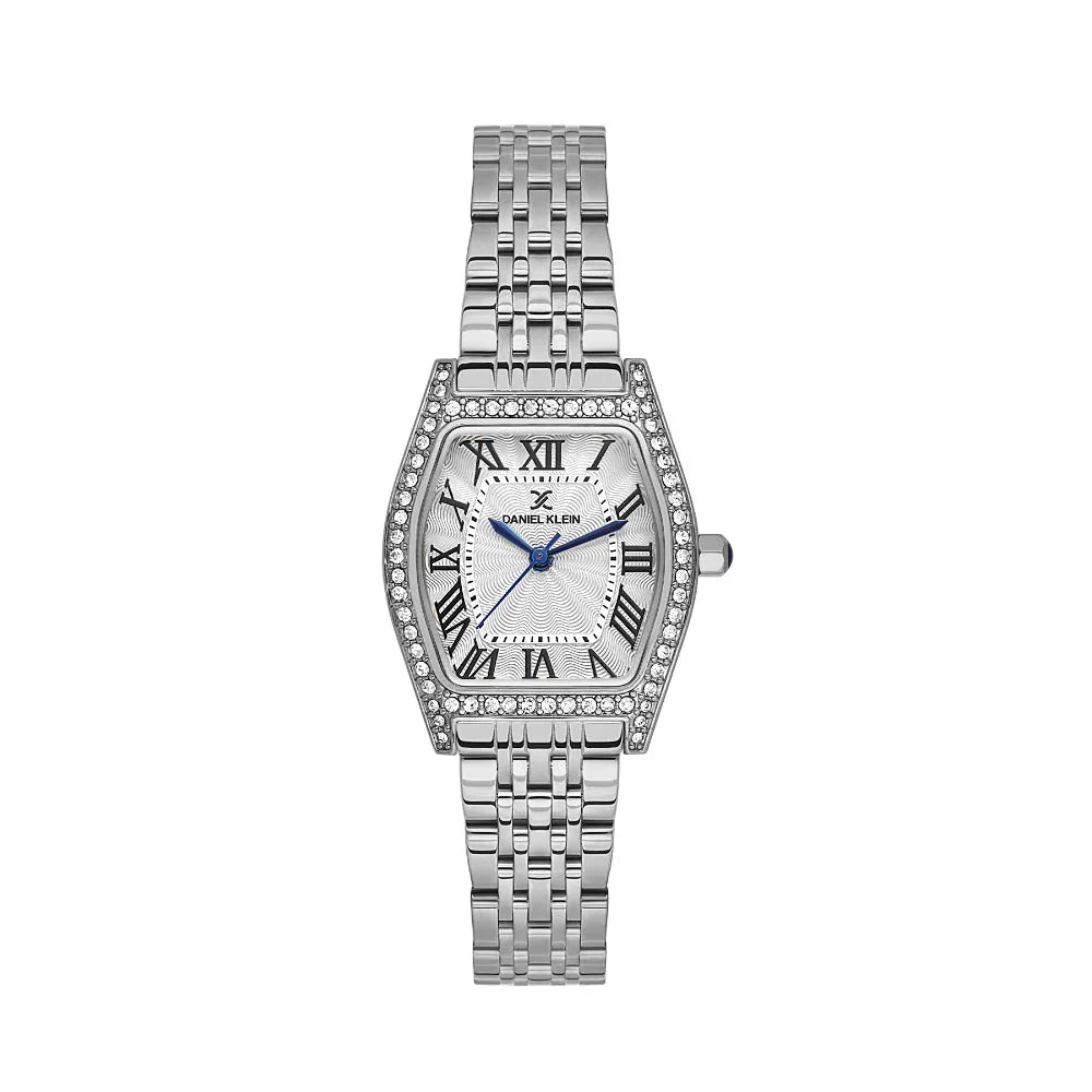 Daniel Klein Premium Silver Stainless Steel Watch for Women DK.1.14106-1 - Daniel Klein Saudi Arabia