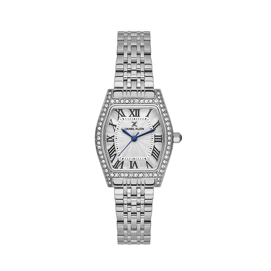 Daniel Klein Premium Silver Stainless Steel Watch for Women DK.1.14106-1 - Daniel Klein Saudi Arabia