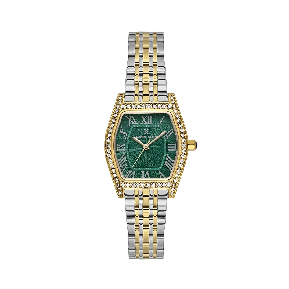 Daniel Klein Premium Silver and Gold Stainless Steel Watch for Women DK.1.14106-4 - Daniel Klein Saudi Arabia