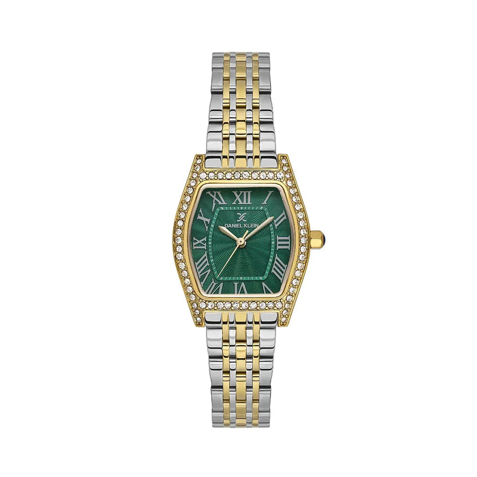Daniel Klein Premium Silver and Gold Stainless Steel Watch for Women DK.1.14106-4 - Daniel Klein Saudi Arabia
