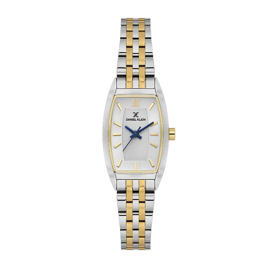 Daniel Klein Premium Silver and Gold Stainless Steel Watch for Women DK.1.14107-4 - Daniel Klein Saudi Arabia