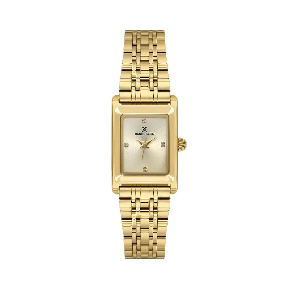 Daniel Klein Premium Gold Stainless Steel Watch for Women DK.1.14108-2 - Daniel Klein Saudi Arabia