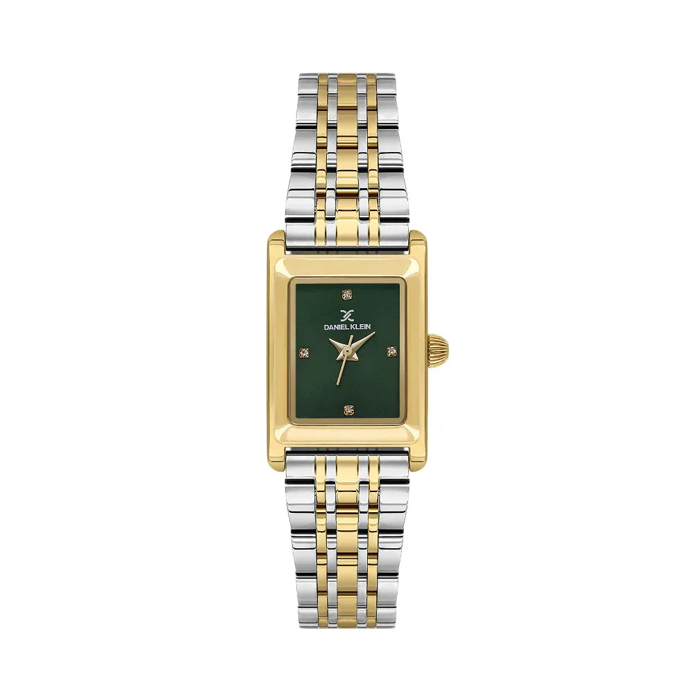 Daniel Klein Premium Silver and Gold Stainless Steel Watch for Women DK.1.14108-4 - Daniel Klein Saudi Arabia