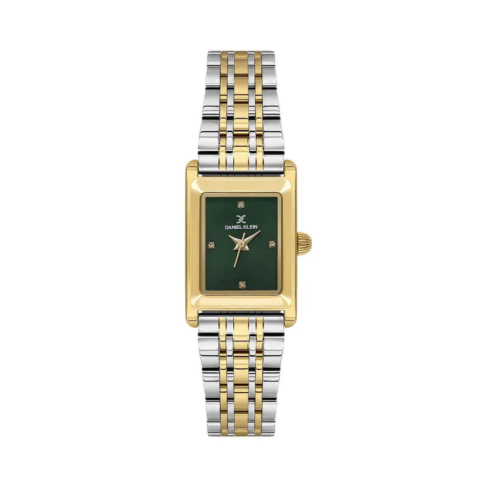 Daniel Klein Premium Silver and Gold Stainless Steel Watch for Women DK.1.14108-4 - Daniel Klein Saudi Arabia
