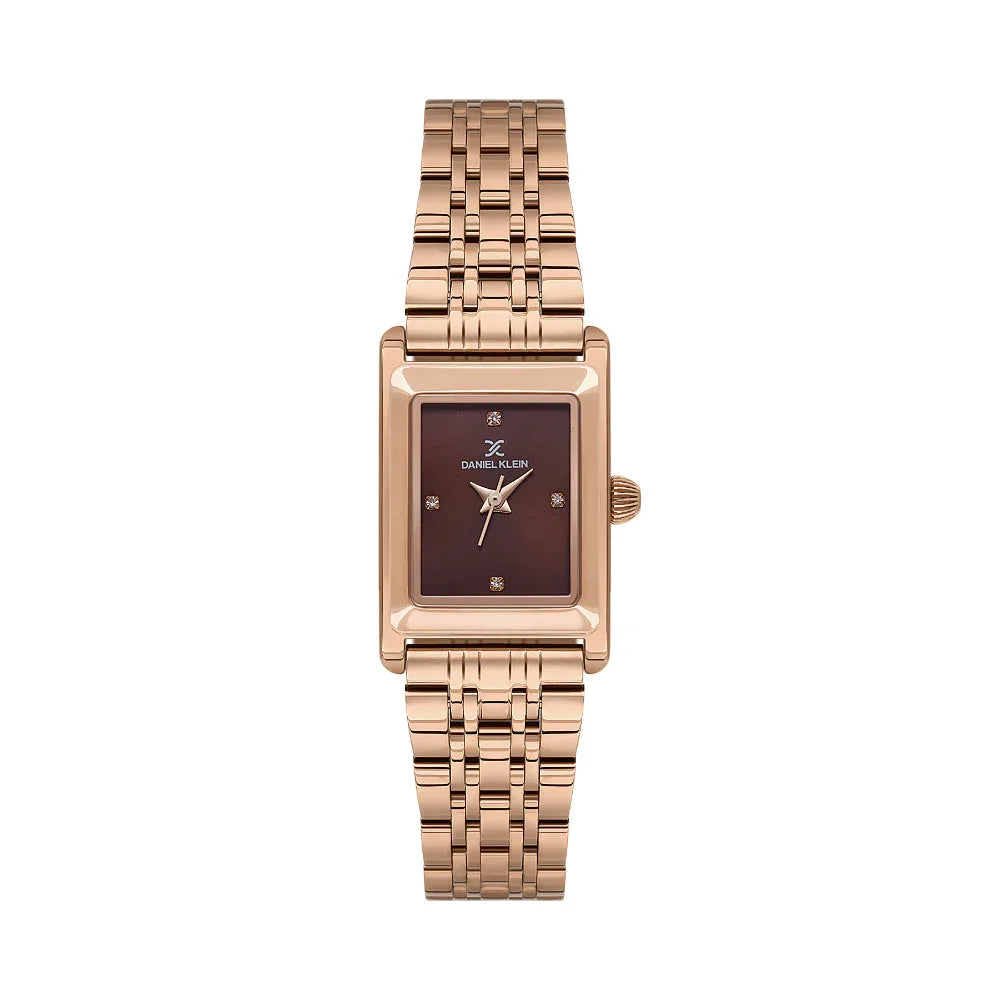 Daniel Klein Premium Rose Gold Stainless Steel Watch for Women DK.1.14108-5 - Daniel Klein Saudi Arabia