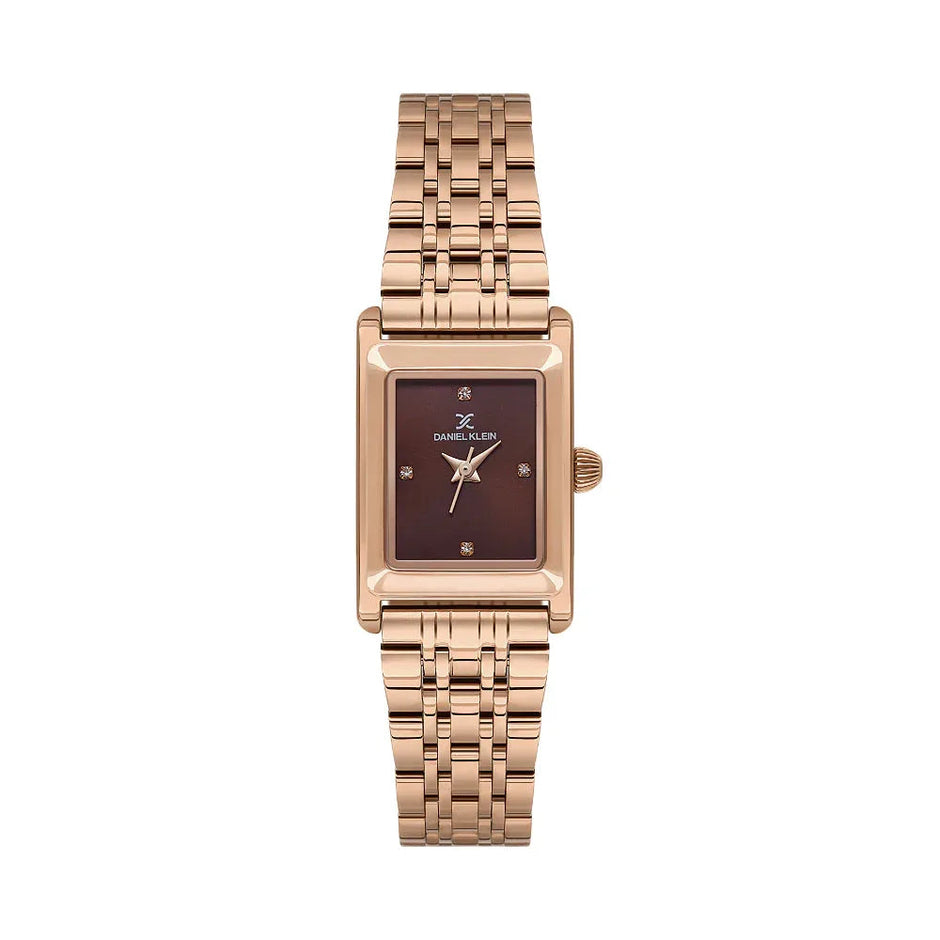 Daniel Klein Premium Rose Gold Stainless Steel Watch for Women DK.1.14108-5 - Daniel Klein Saudi Arabia