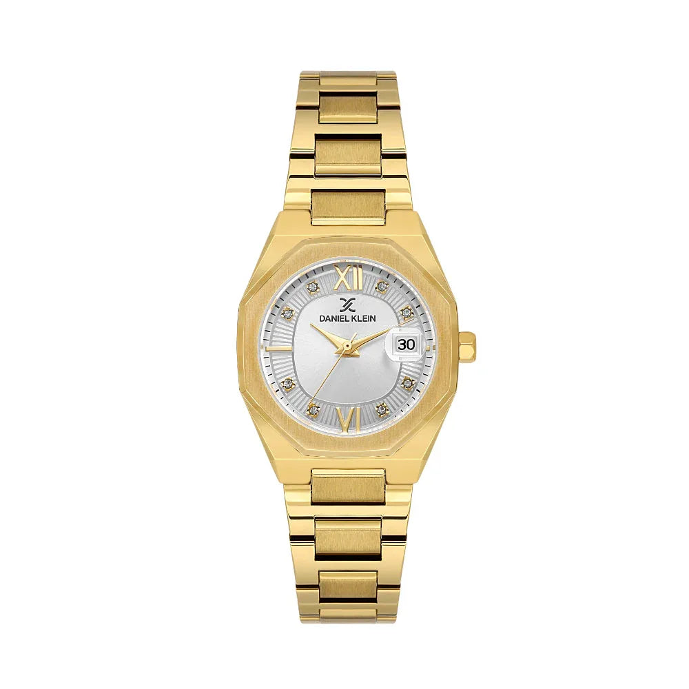 Daniel Klein Premium Gold Stainless Steel Watch for Women DK.1.14109-2 - Daniel Klein Saudi Arabia
