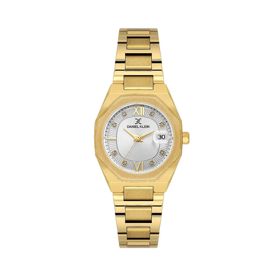 Daniel Klein Premium Gold Stainless Steel Watch for Women DK.1.14109-2 - Daniel Klein Saudi Arabia