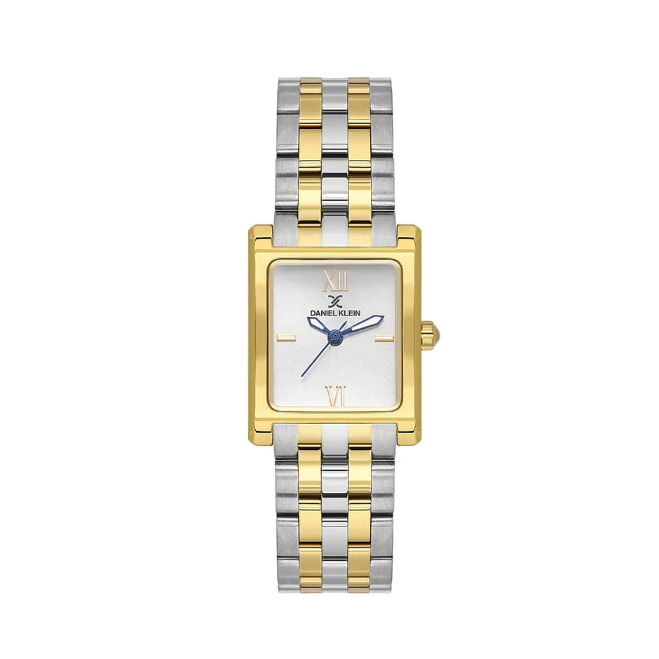 Daniel Klein Premium Silver and Gold Stainless Steel Watch for Women DK.1.14111-3 - Daniel Klein Saudi Arabia