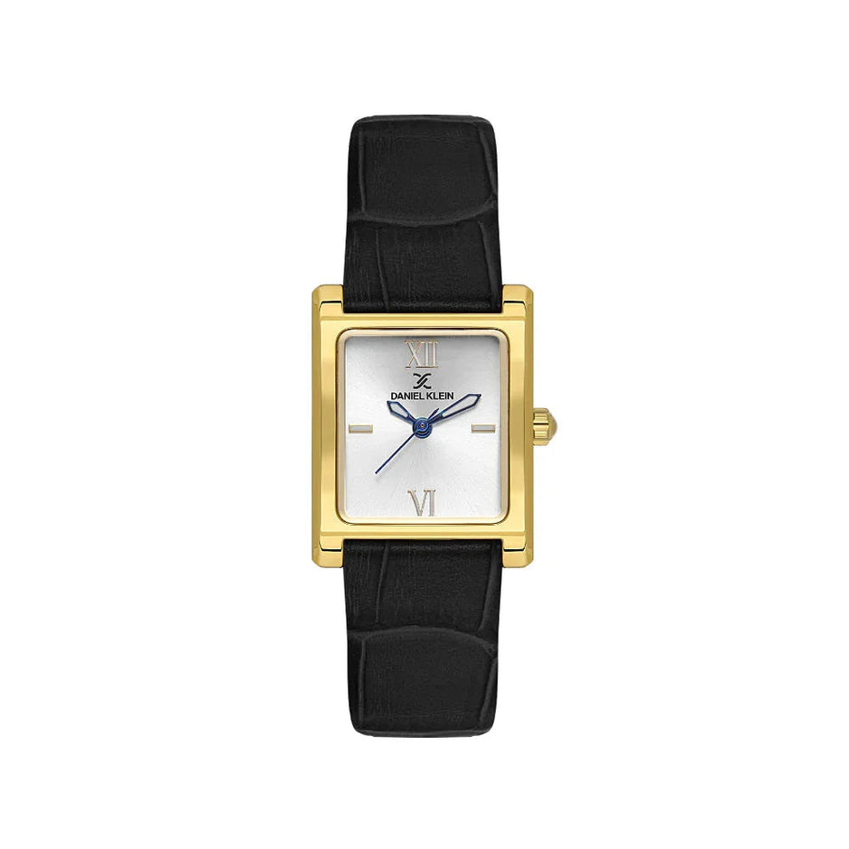 Daniel Klein Premium Black Leather Watch for Women DK.1.14112-2 - Daniel Klein Saudi Arabia