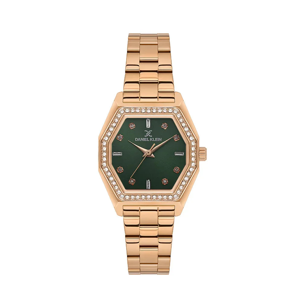 Daniel Klein Premium Rose Gold Stainless Steel Watch for Women DK.1.14113-5 - Daniel Klein Saudi Arabia