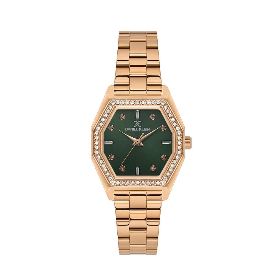 Daniel Klein Premium Rose Gold Stainless Steel Watch for Women DK.1.14113-5 - Daniel Klein Saudi Arabia