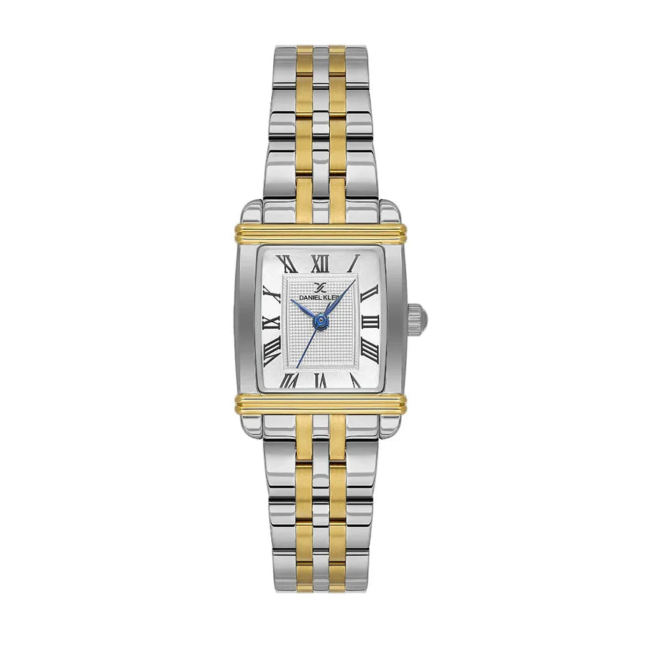 Daniel Klein Premium Silver and Gold Stainless Steel Watch for Women DK.1.14115-3 - Daniel Klein Saudi Arabia