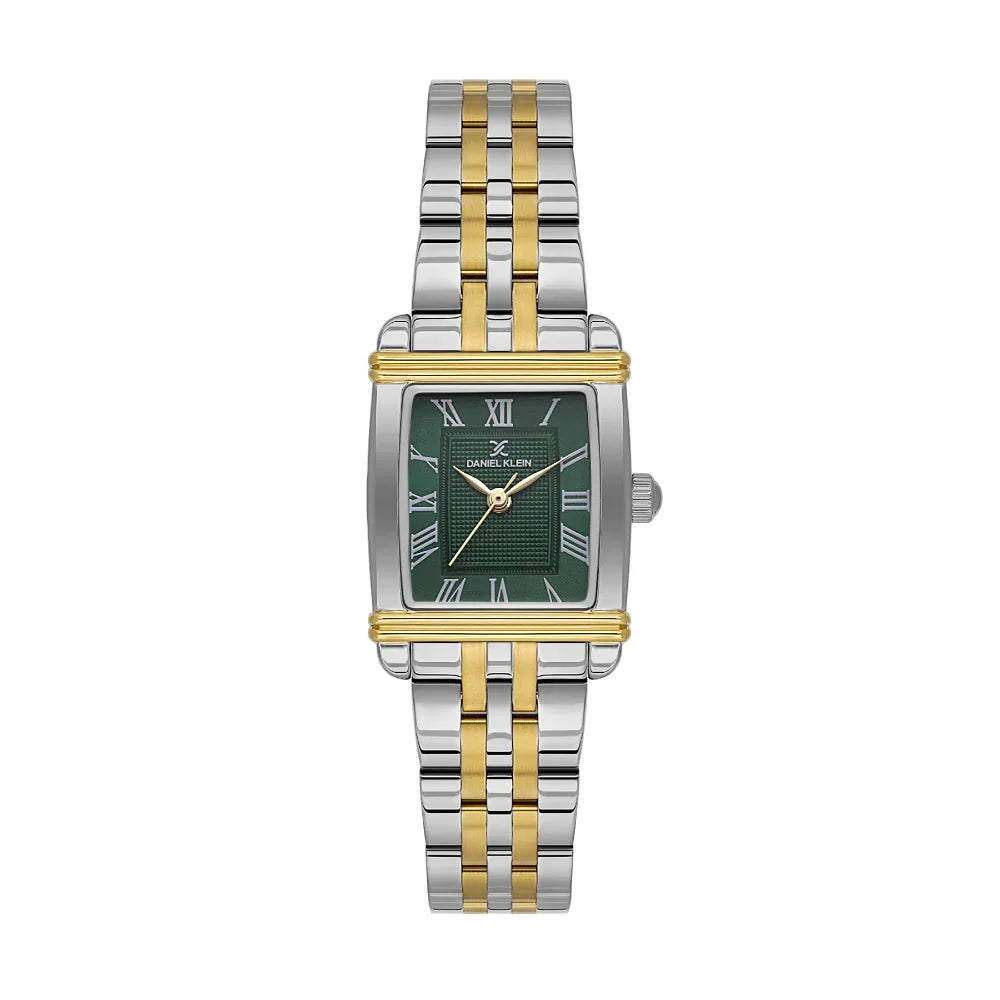 Daniel Klein Premium Silver and Gold Stainless Steel Watch for Women DK.1.14115-4 - Daniel Klein Saudi Arabia
