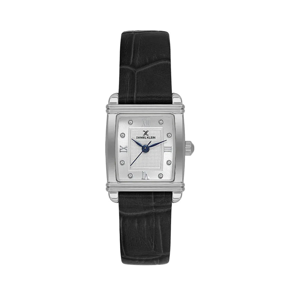 Daniel Klein Premium Black Leather Watch for Women DK.1.14116-1 - Daniel Klein Saudi Arabia
