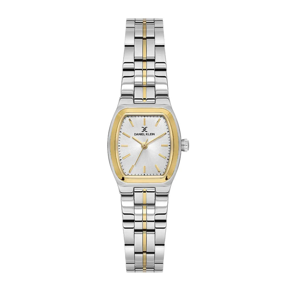 Daniel Klein Premium Silver and Gold Stainless Steel Watch for Women DK.1.14117-4 - Daniel Klein Saudi Arabia