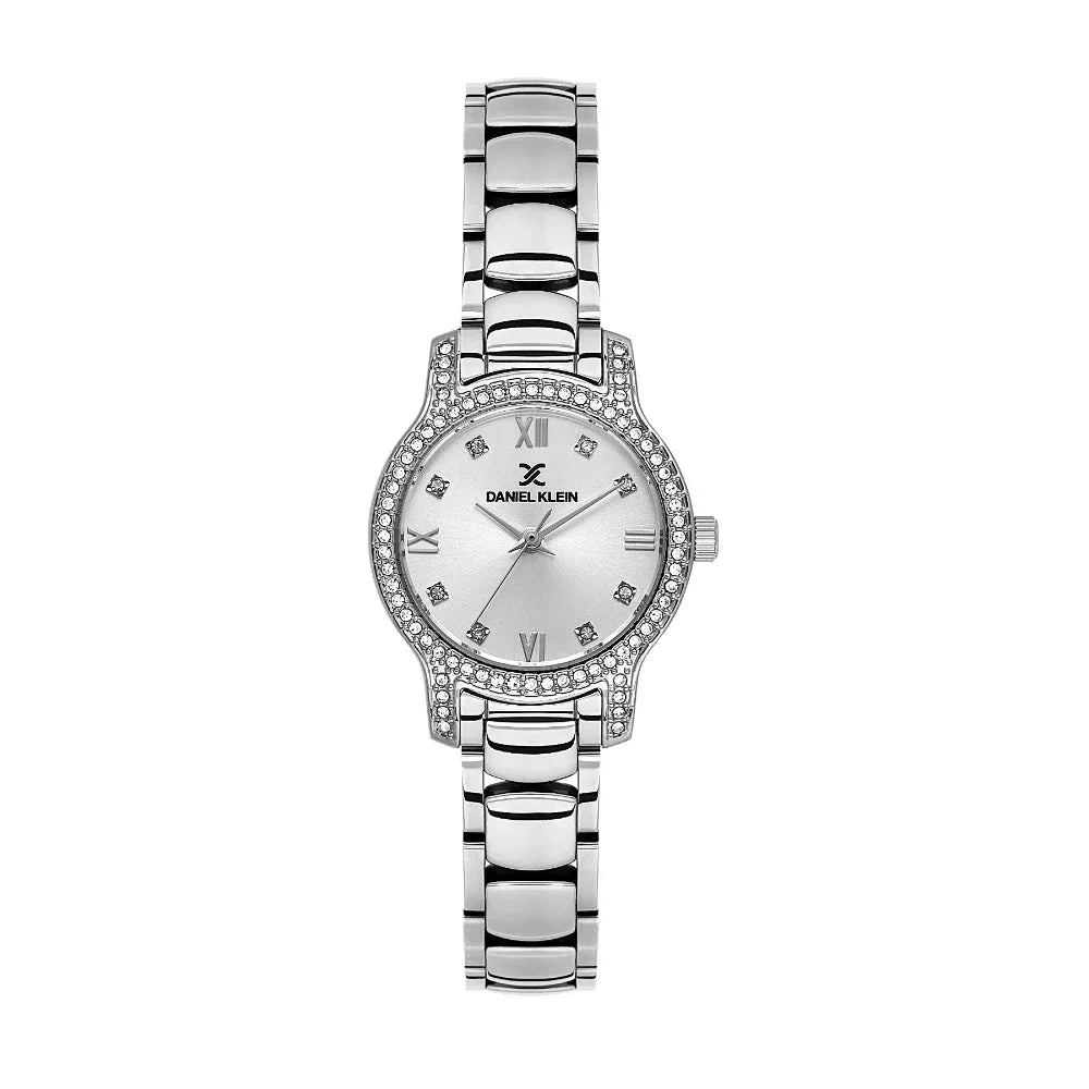 Daniel Klein Premium Silver Stainless Steel Watch for Women DK.1.14118-1 - Daniel Klein Saudi Arabia