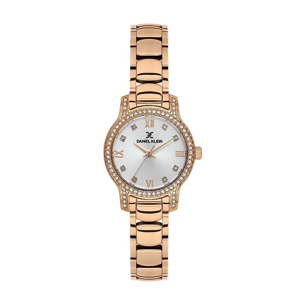 Daniel Klein Premium Rose Gold Stainless Steel Watch for Women DK.1.14118-5 - Daniel Klein Saudi Arabia