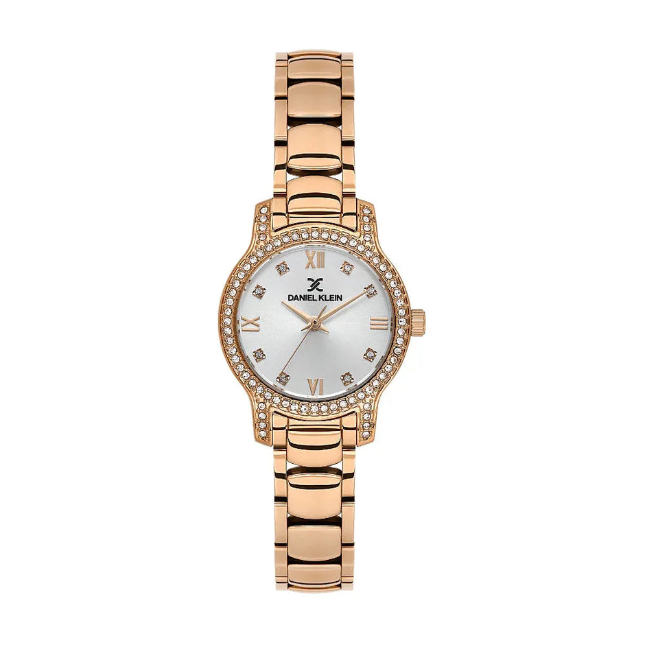 Daniel Klein Premium Rose Gold Stainless Steel Watch for Women DK.1.14118-5 - Daniel Klein Saudi Arabia