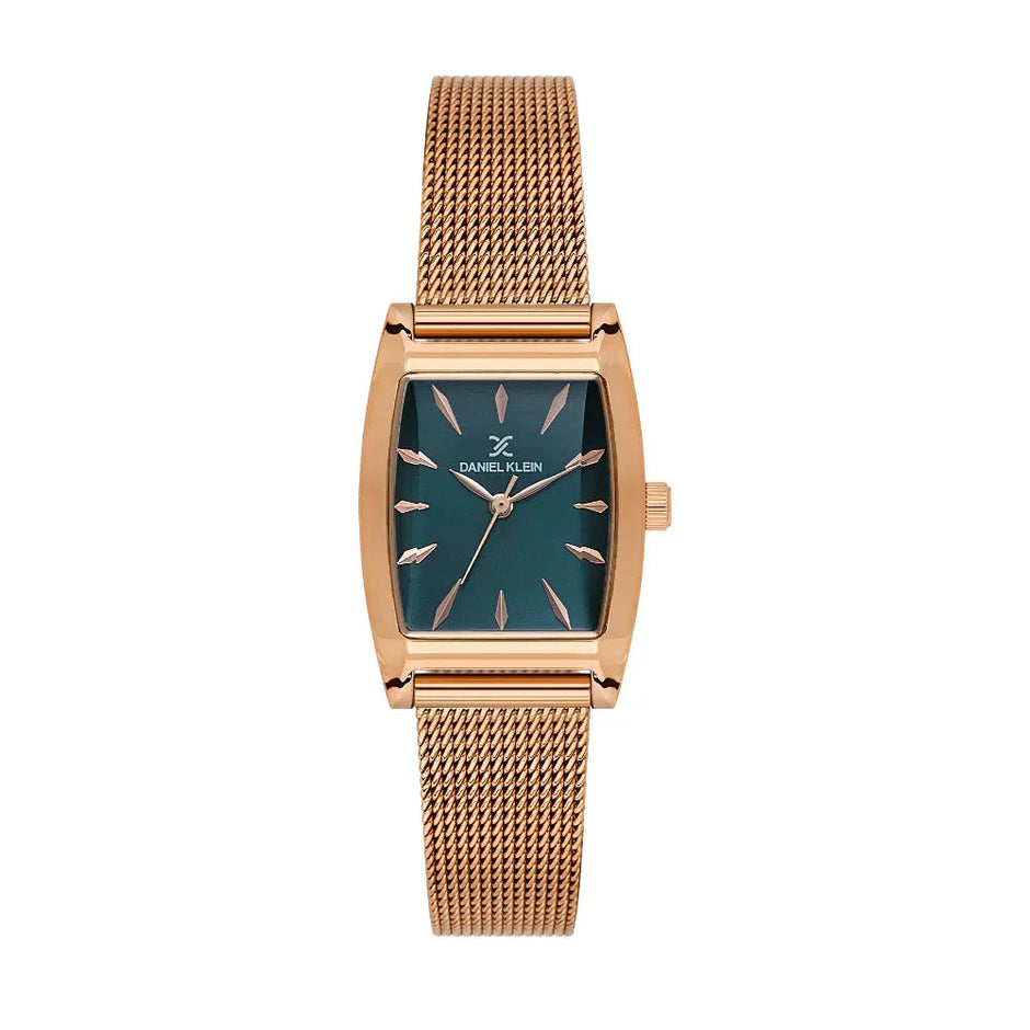 Daniel Klein Premium Rose Gold Mesh Band Watch for Women DK.1.14119-6 - Daniel Klein Saudi Arabia