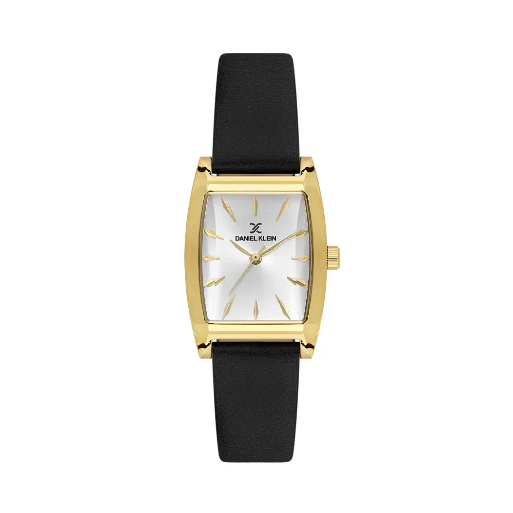 Daniel Klein Premium Black Leather Watch for Women DK.1.14120-2 - Daniel Klein Saudi Arabia