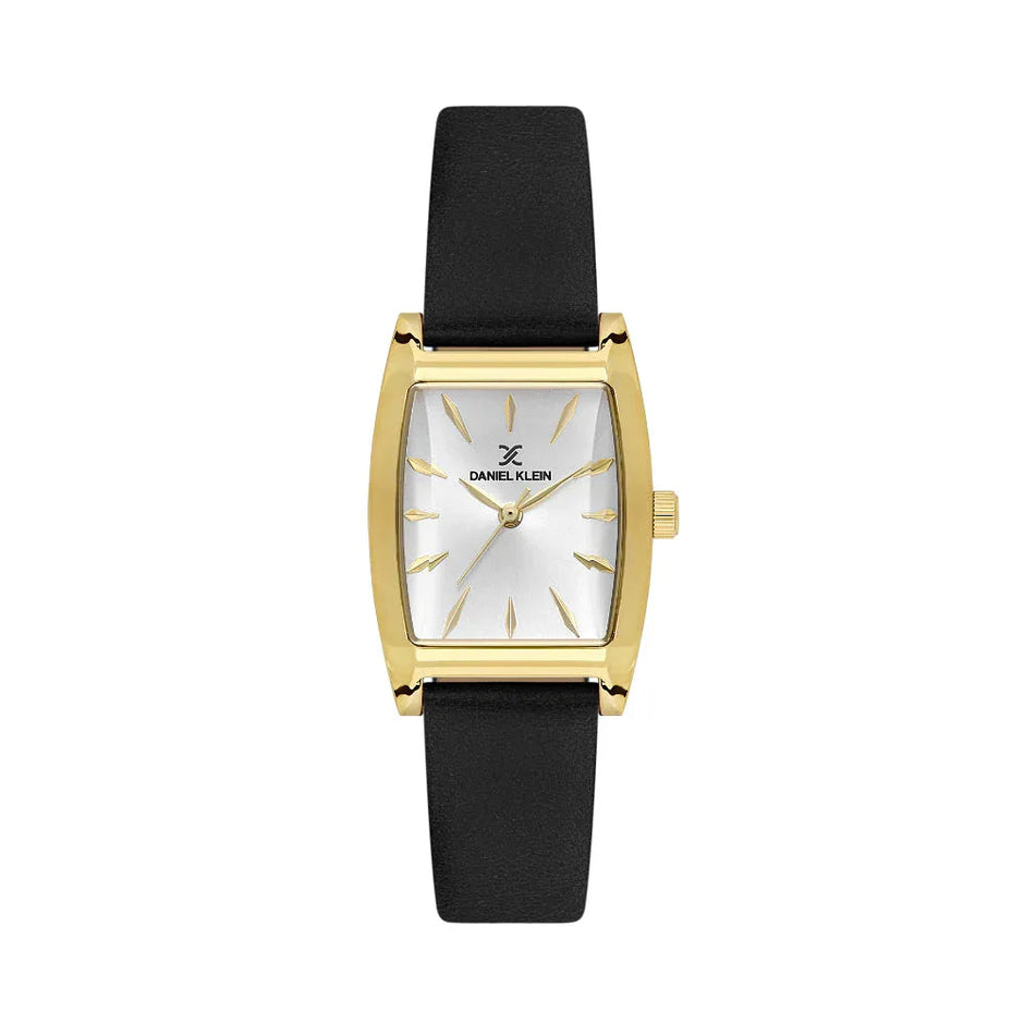 Daniel Klein Premium Black Leather Watch for Women DK.1.14120-2 - Daniel Klein Saudi Arabia