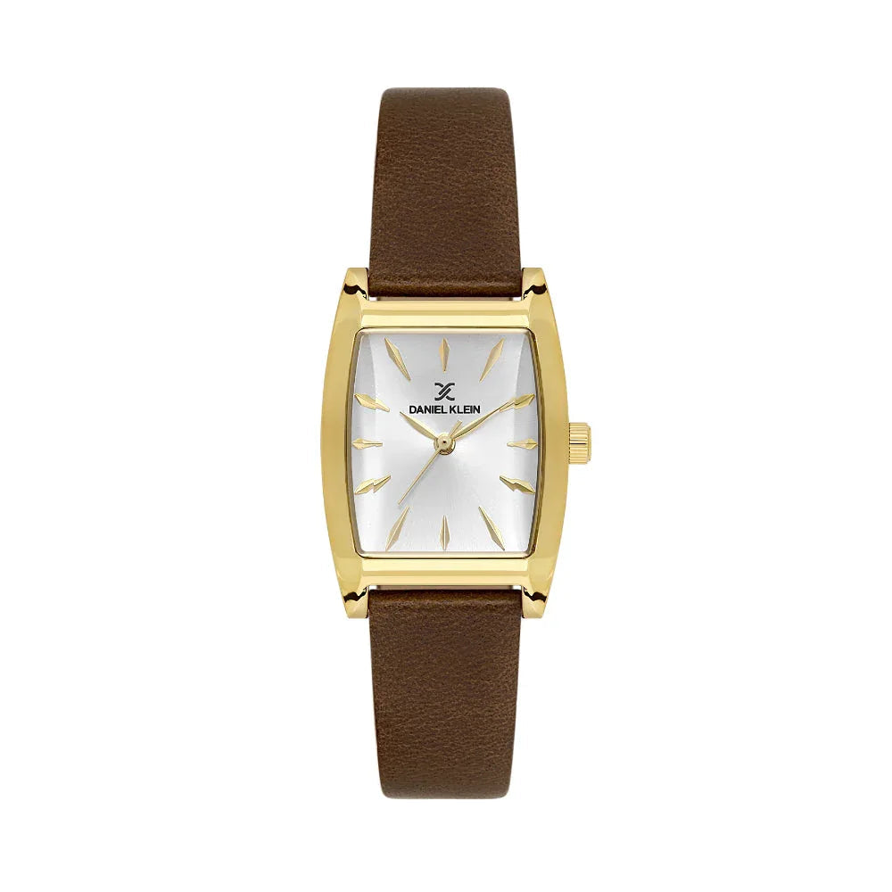 Daniel Klein Premium Brown Leather Watch for Women DK.1.14120-3 - Daniel Klein Saudi Arabia