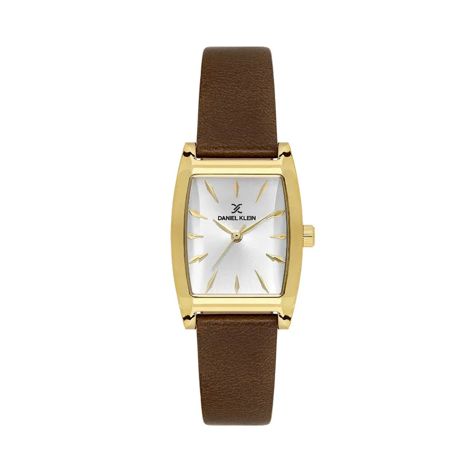 Daniel Klein Premium Brown Leather Watch for Women DK.1.14120-3 - Daniel Klein Saudi Arabia