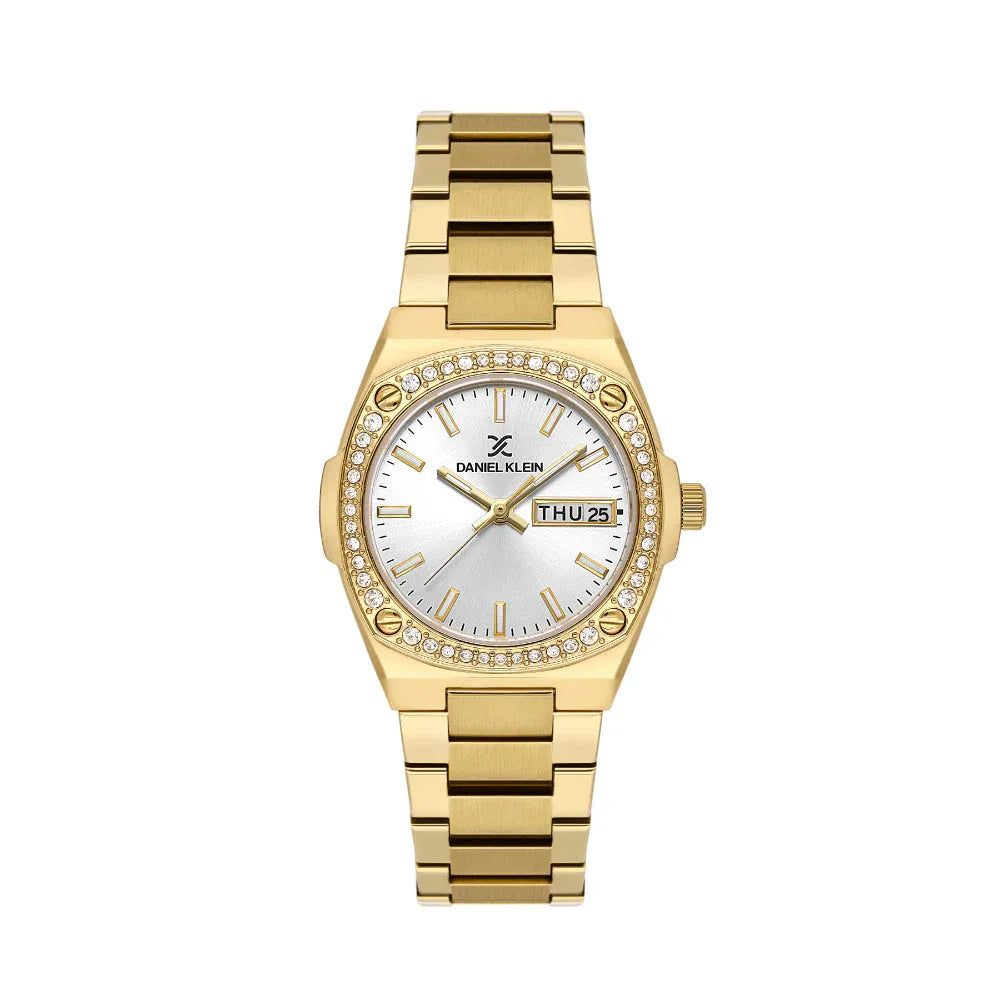 Daniel Klein Premium Gold Stainless Steel Watch for Women DK.1.14122-2 - Daniel Klein Saudi Arabia