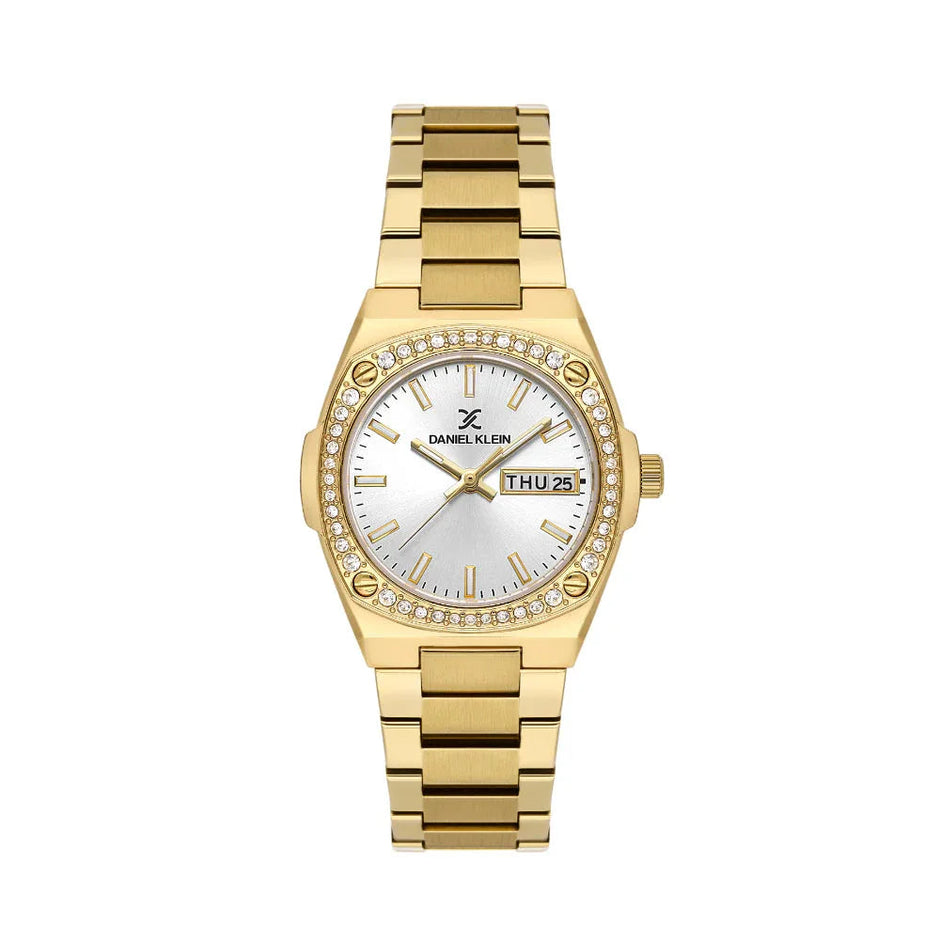 Daniel Klein Premium Gold Stainless Steel Watch for Women DK.1.14122-2 - Daniel Klein Saudi Arabia