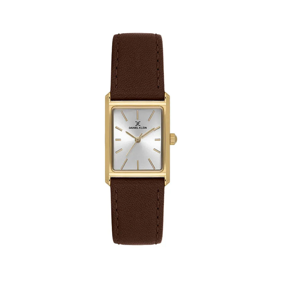 Daniel Klein Premium Brown Leather Watch for Women DK.1.14124-2 - Daniel Klein Saudi Arabia