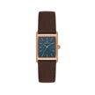 Daniel Klein Premium Dark Brown Leather Watch for Women DK.1.14124-5 - Daniel Klein Saudi Arabia