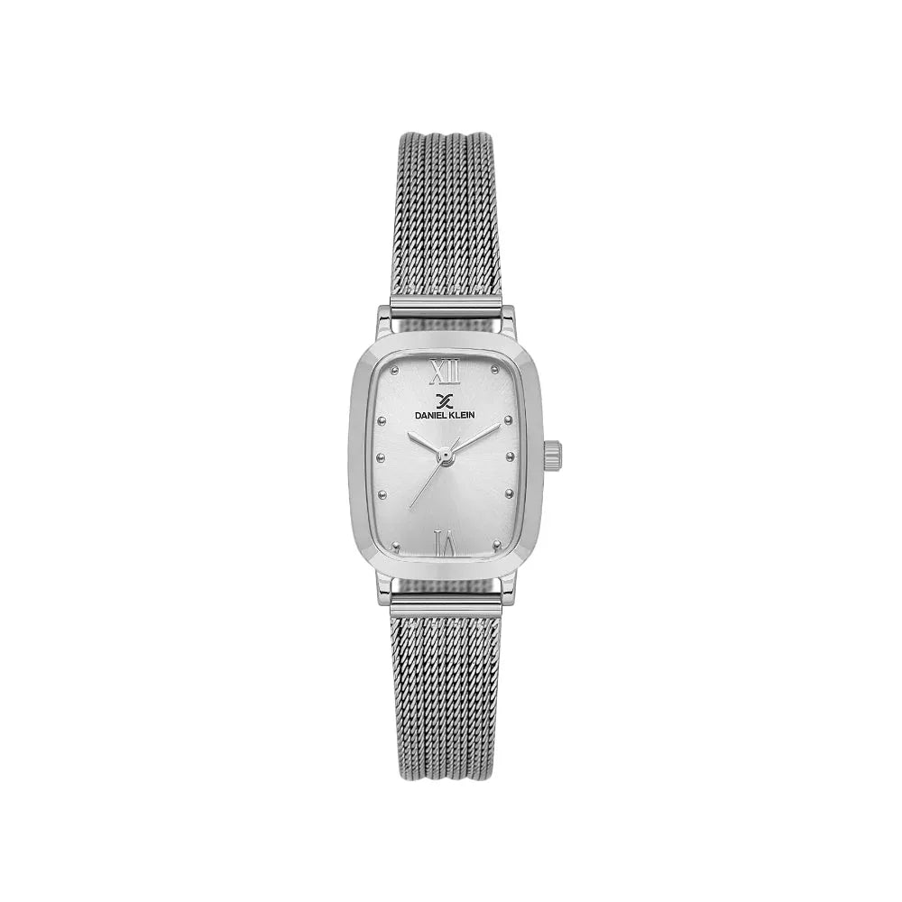 Daniel Klein Premium Silver Mesh Band Watch for Women DK.1.14125-1 - Daniel Klein Saudi Arabia