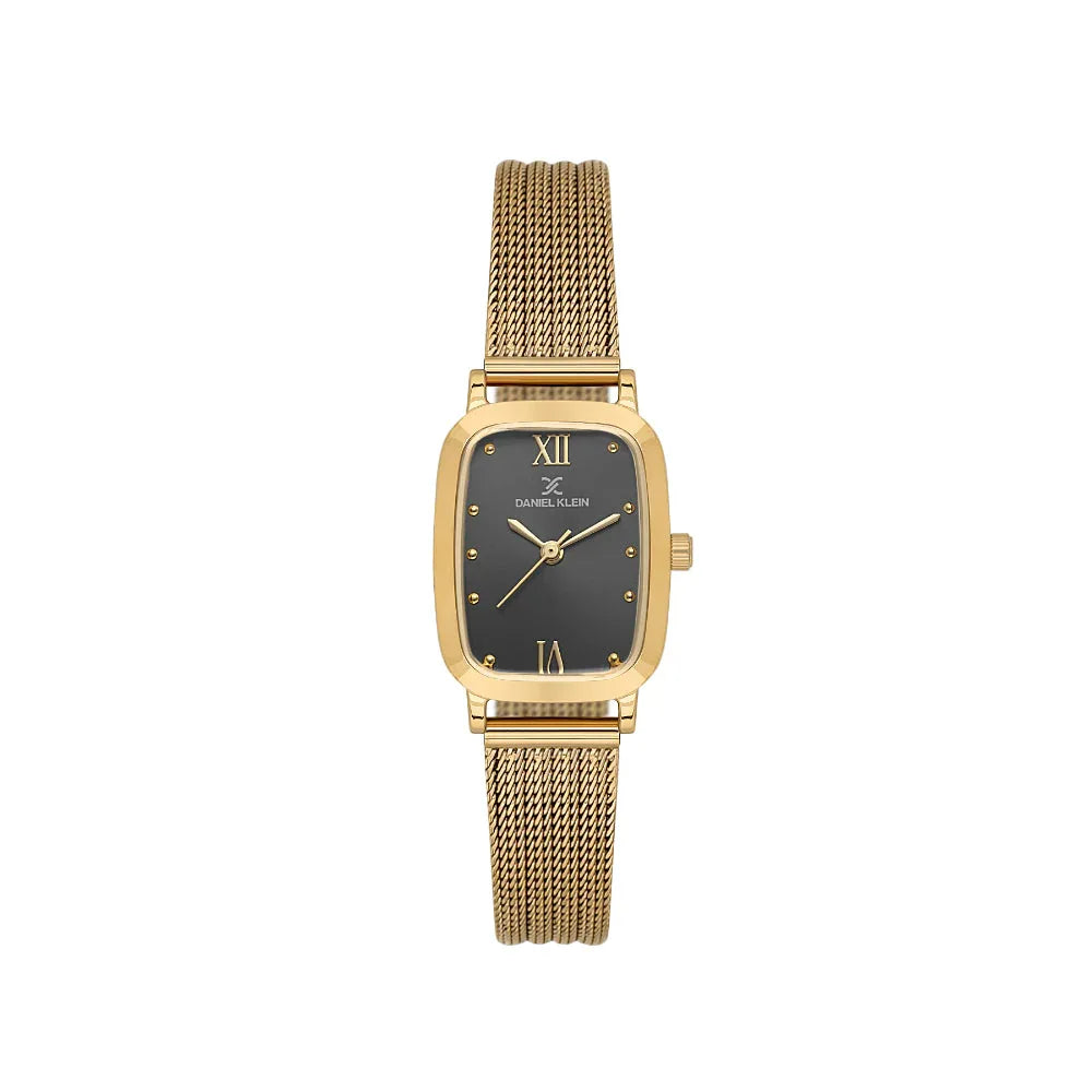 Daniel Klein Premium Gold Mesh Band Watch for Women DK.1.14125-2 - Daniel Klein Saudi Arabia