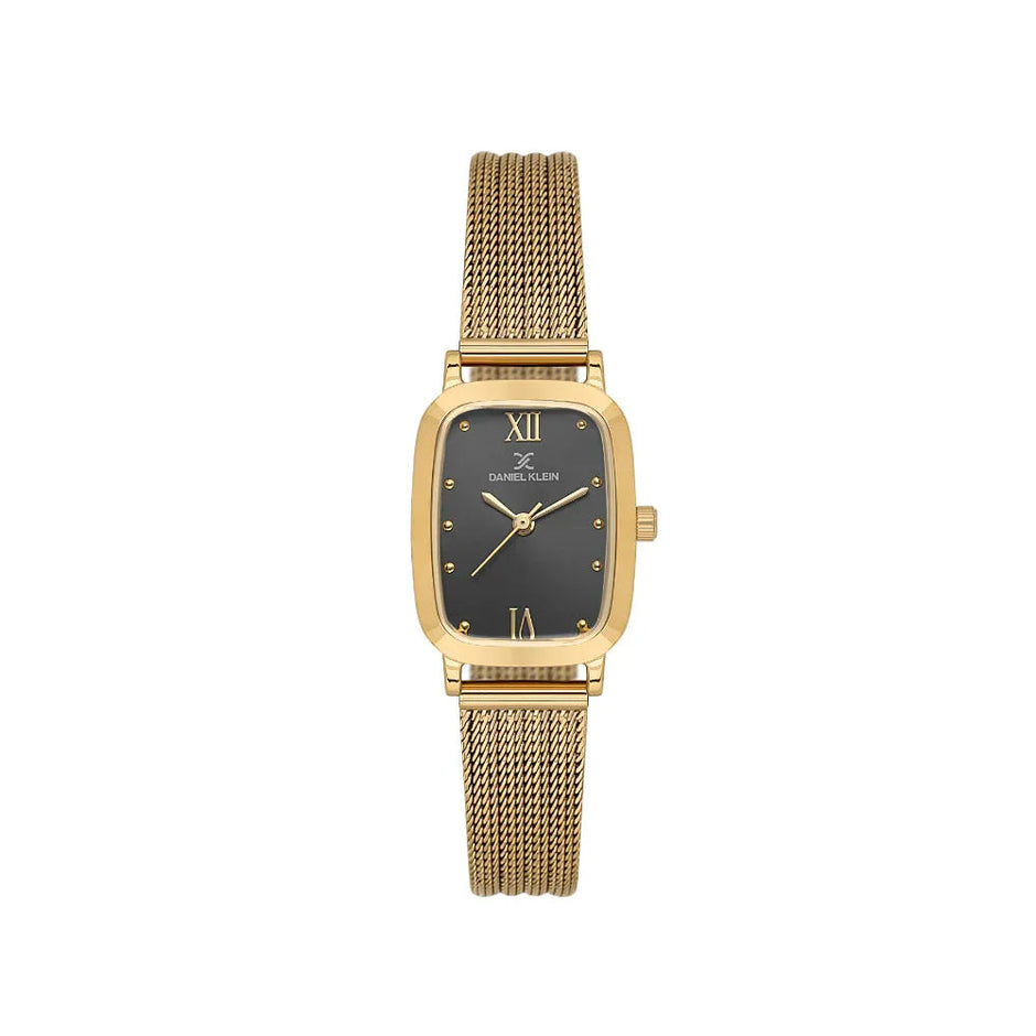 Daniel Klein Premium Gold Mesh Band Watch for Women DK.1.14125-2 - Daniel Klein Saudi Arabia