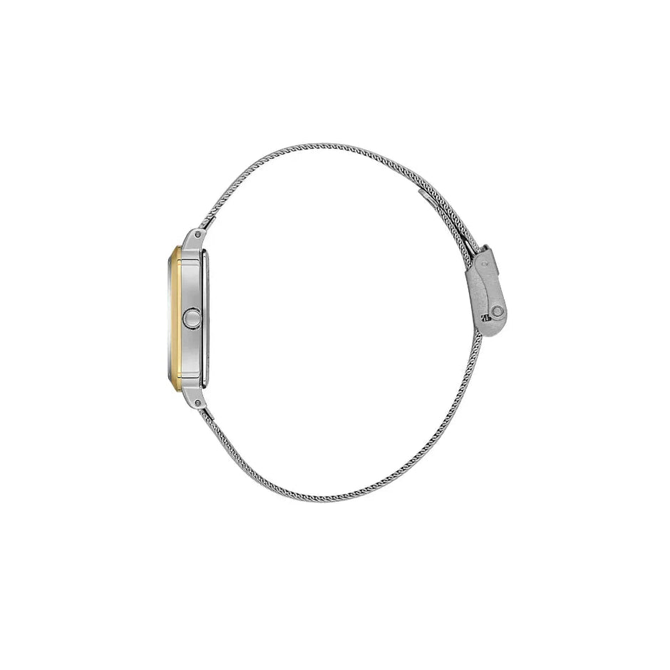 Daniel Klein Premium Silver and Gold Mesh Band Watch for Women DK.1.14125-4 - Daniel Klein Saudi Arabia