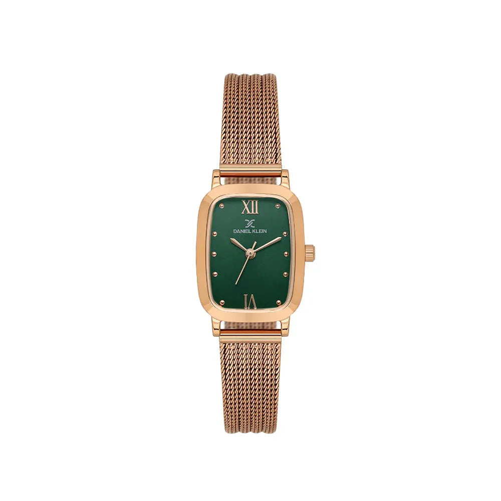 Daniel Klein Premium Rose Gold Mesh Band Watch for Women DK.1.14125-5 - Daniel Klein Saudi Arabia