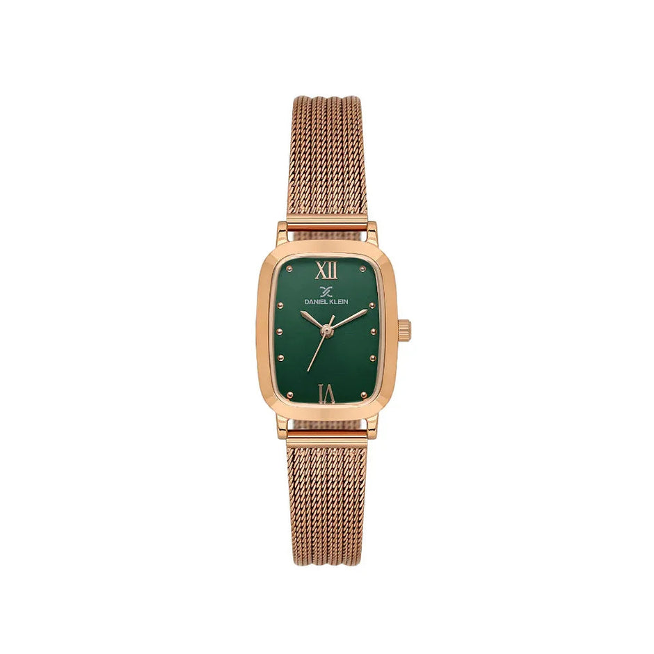 Daniel Klein Premium Rose Gold Mesh Band Watch for Women DK.1.14125-5 - Daniel Klein Saudi Arabia