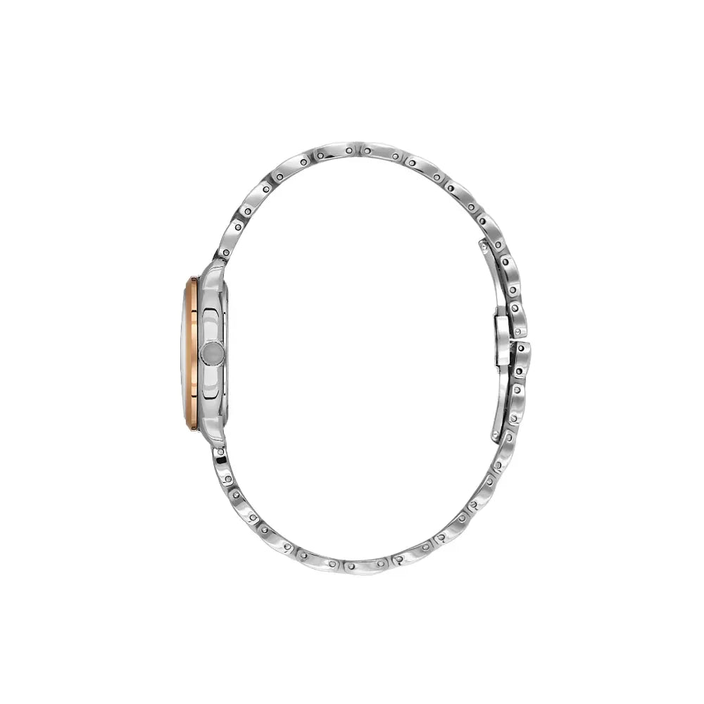 Daniel Klein Premium Silver and Rose Gold Stainless Steel Watch for Women DK.1.14126-6 - Daniel Klein Saudi Arabia