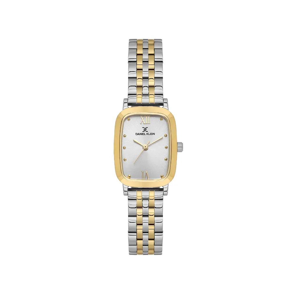 Daniel Klein Premium Silver and Gold Stainless Steel Watch for Women DK.1.14127-4 - Daniel Klein Saudi Arabia