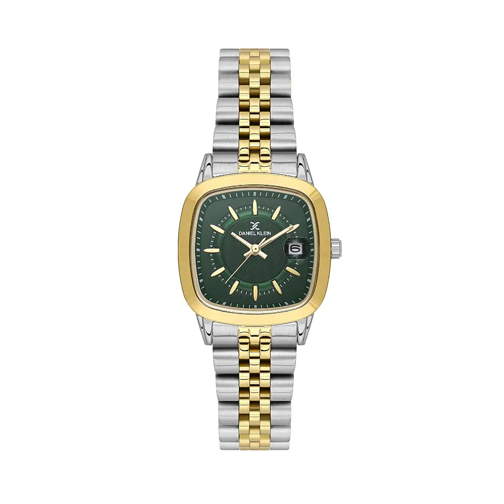 Daniel Klein Premium Silver and Gold Stainless Steel Watch for Women DK.1.14129-5 - Daniel Klein Saudi Arabia